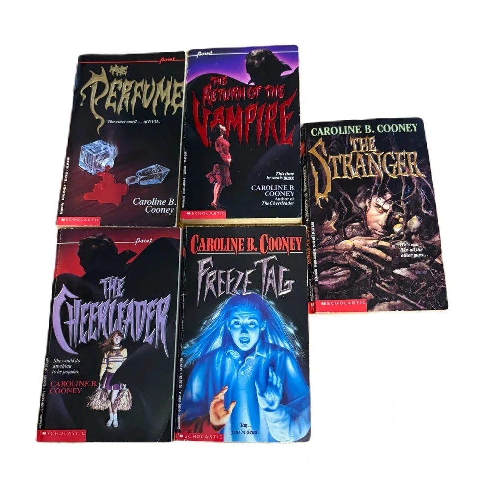 Caroline B. Cooney Young Adult Horror Paperback Bundle Vintage Scholastic Freeze